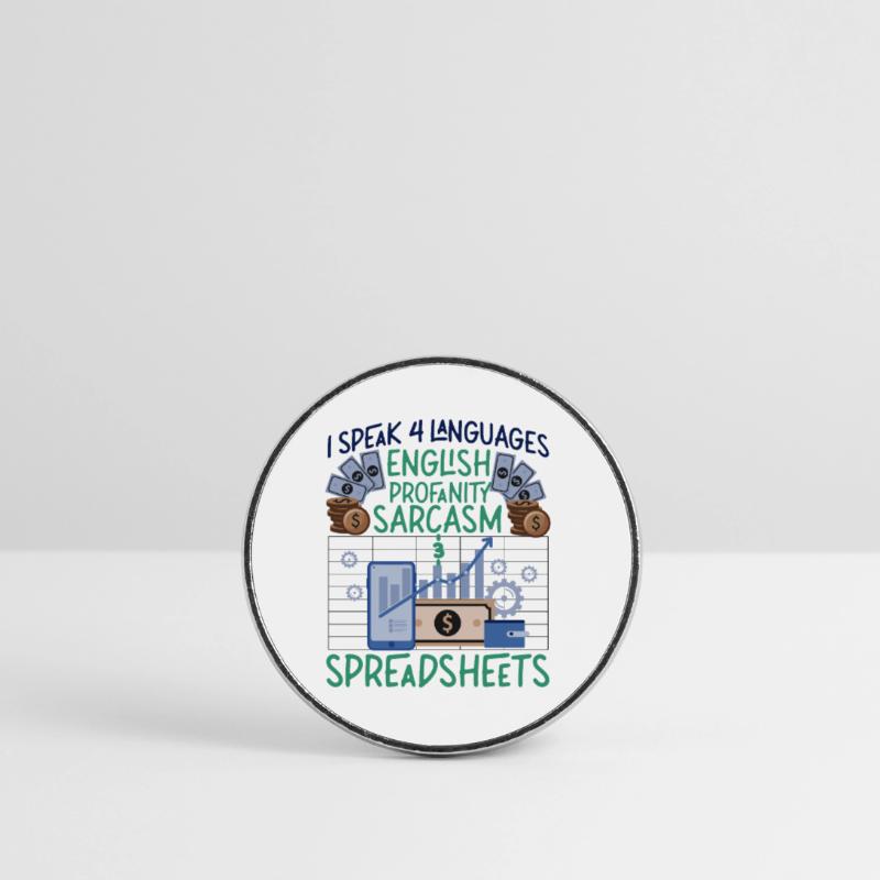 Comptable Comptable Comptable Magnet rond