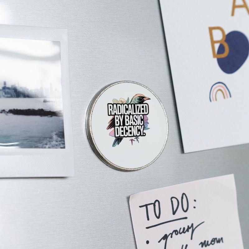 Runder Kühlschrankmagnet