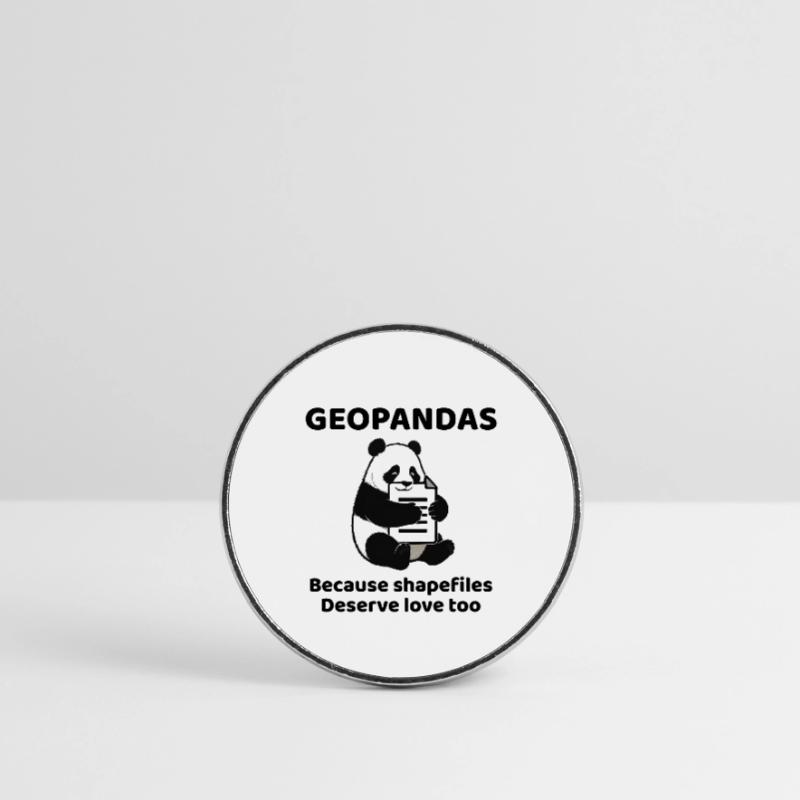 GeoPandas Shapefiles GIS Python Data Love Magnet rond