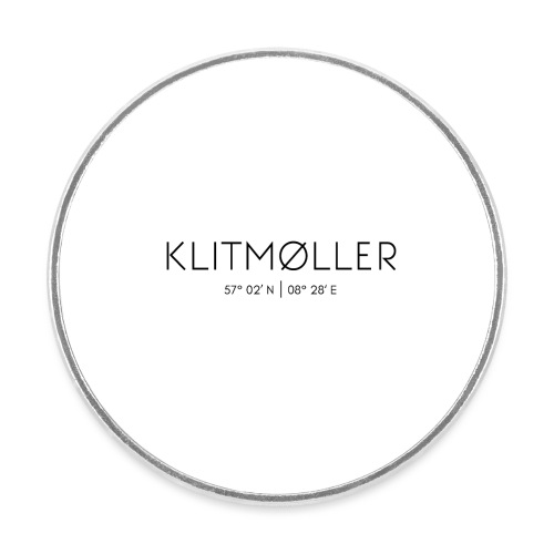Klitmøller, Klitmöller, Dänemark, Nordsee - Runder Kühlschrankmagnet