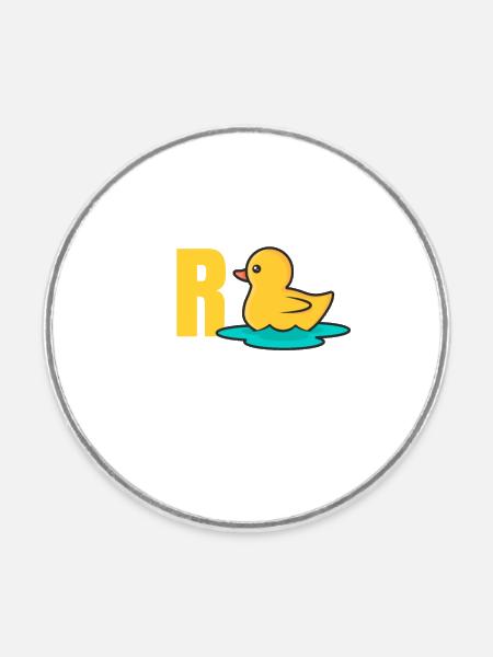 Ich bin in Rente - Runder Kühlschrankmagnet - Weiß