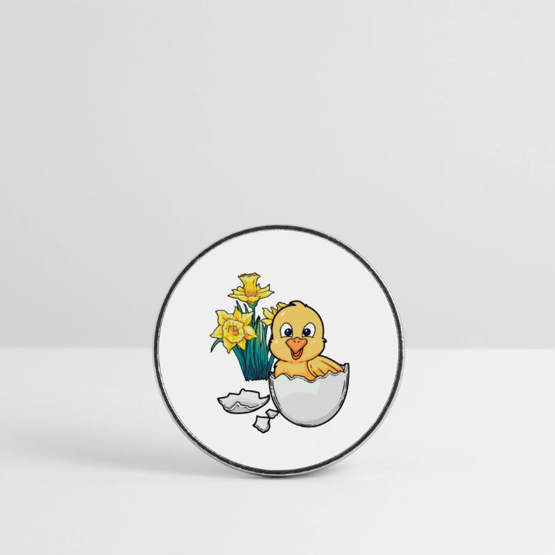 Joyeux Easter Chicks Easter Egg Kids Bébé Chick Egg Egg Magnet rond