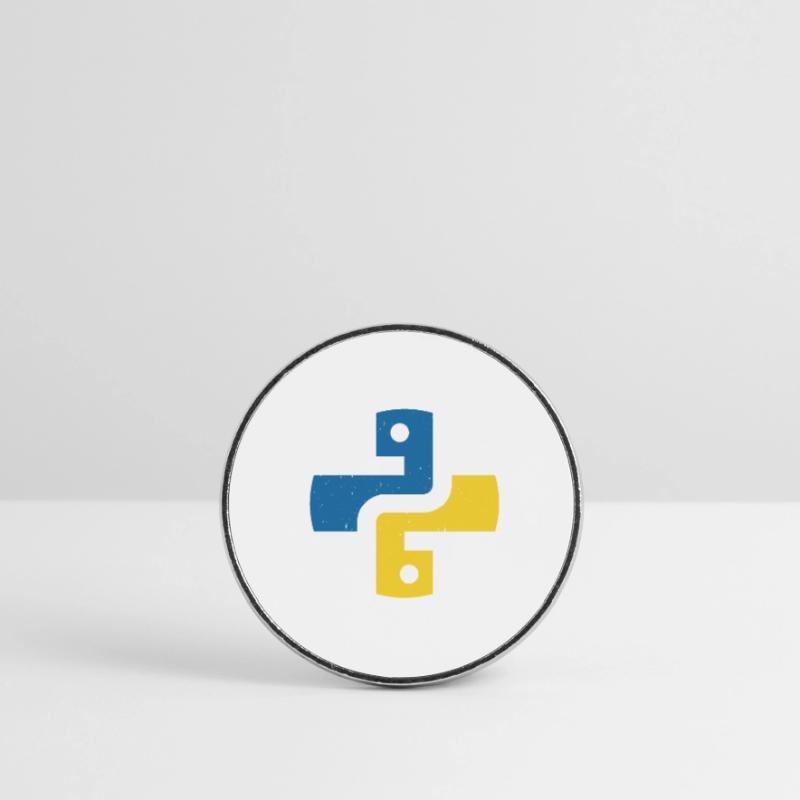 Langage de programmation Python Magnet rond