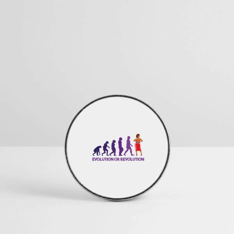 Drag Queen Evolution Oder Revolution Runder Kühlschrankmagnet