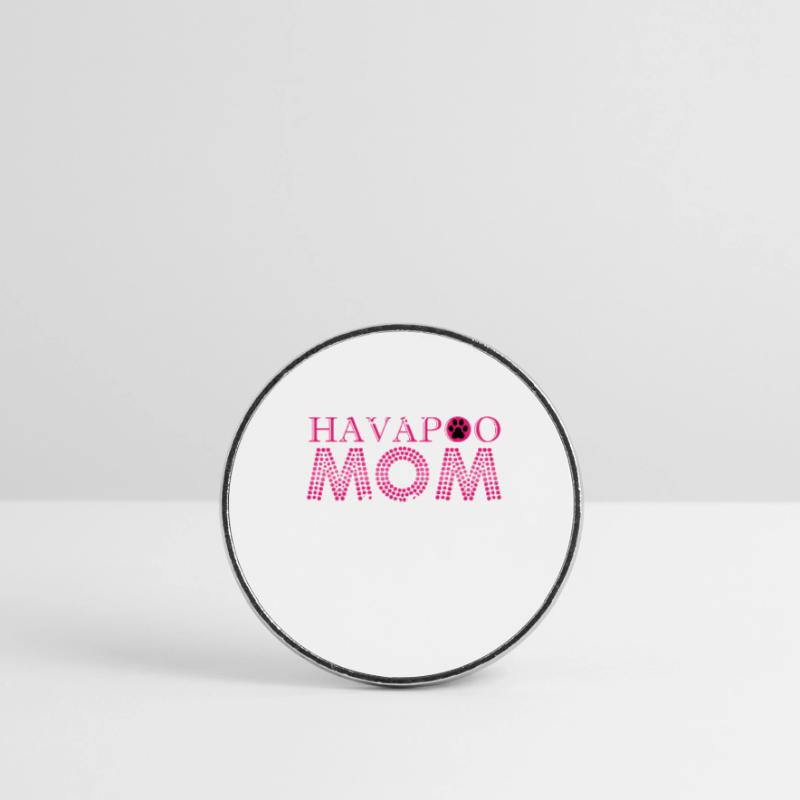 havapoo, havapoo havapoo ciel, mélange de caniche, Magnet rond
