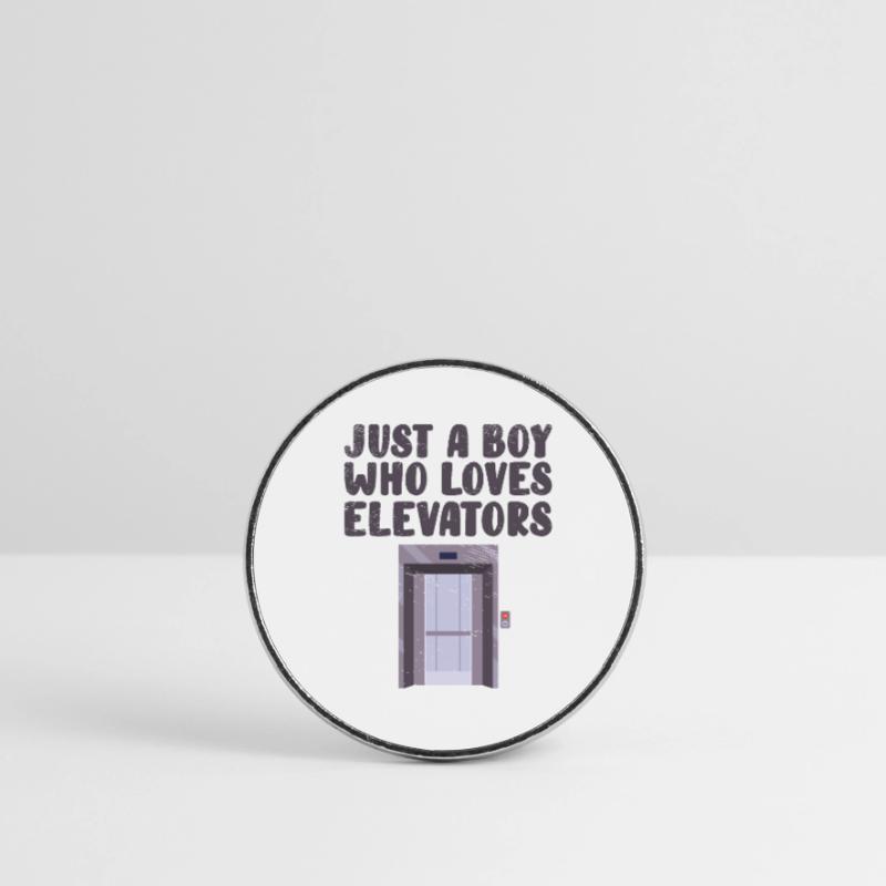 Elevator Technician Elevator Mechanic Elevator Round  fridge magnet