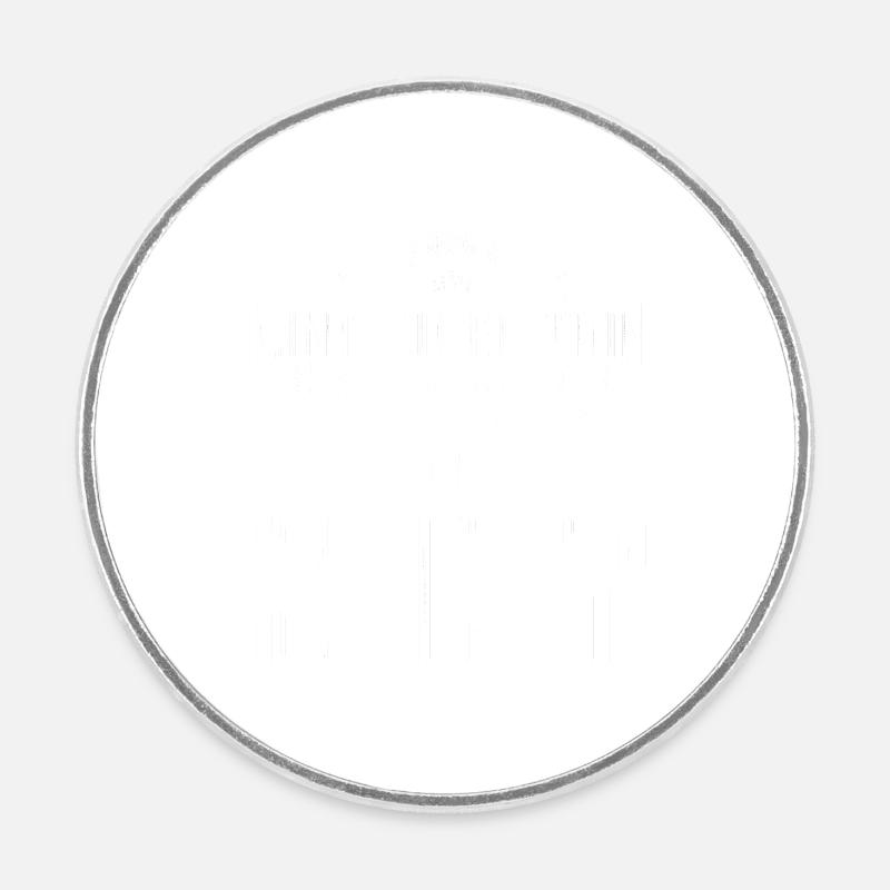 Édition limitée 2027 - Magnet rond - blanc
