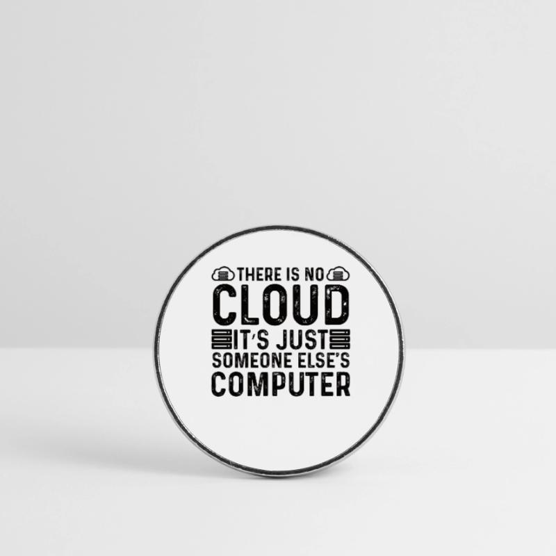 Cloud Programmierer Informatiker IoT Cybersecurity Runder Kühlschrankmagnet