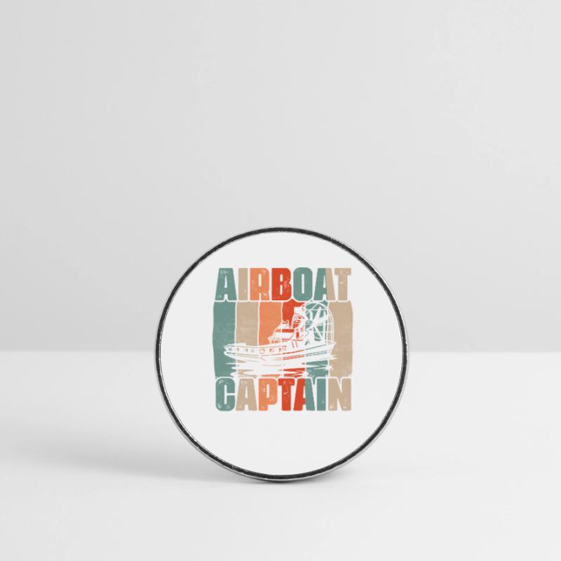 Hydroplan Hydroplan hydrographique d’hydrobateau d’hydrographe d’hydroglisseur d’hydrographe d’hydrographe Magnet rond