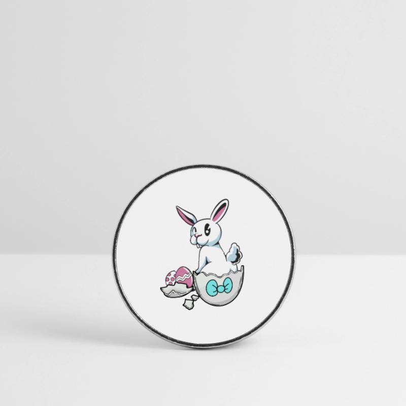 Easter Easter Bunny Eggshell Easter Eggs Child Eggs Egg Round  fridge magnet