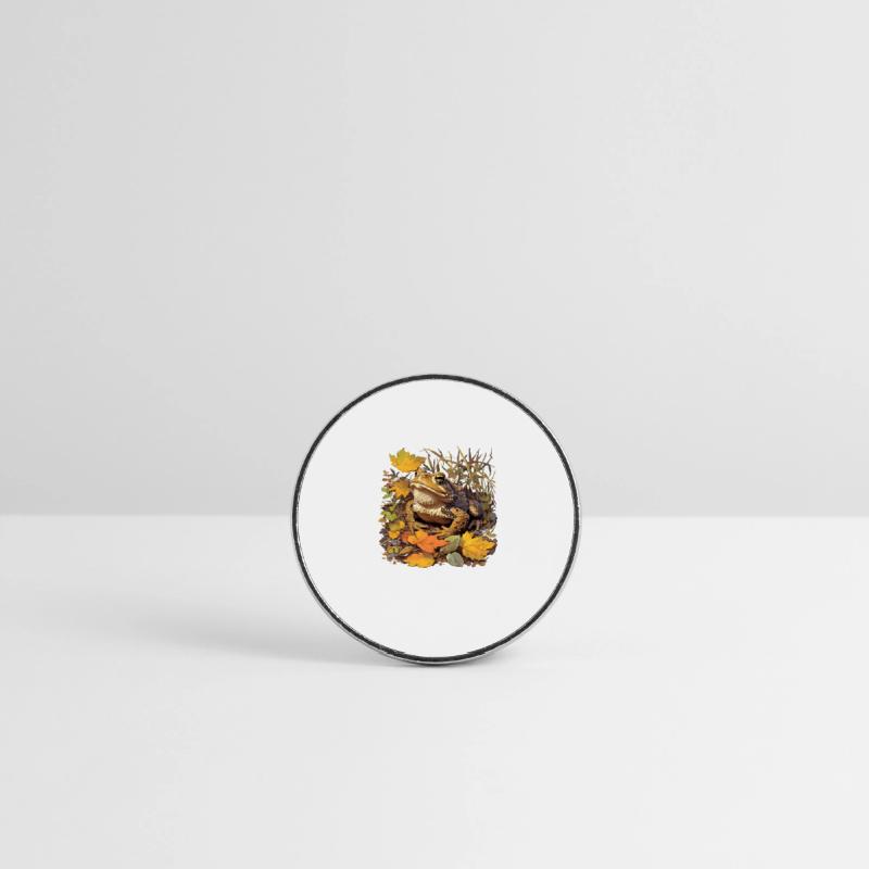 Round fridge magnet
