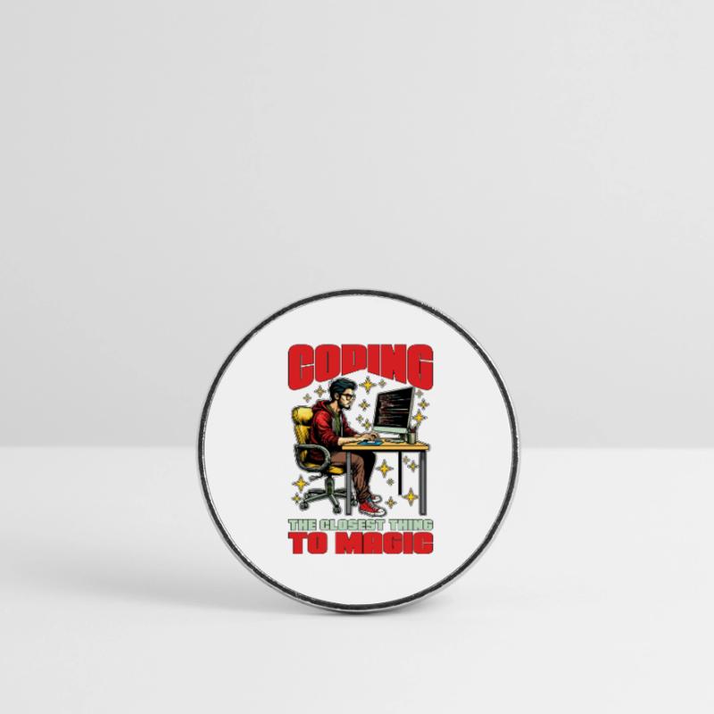 Le codage du codeur est ce qui se rapproche le plus de Magic Developer Magnet rond