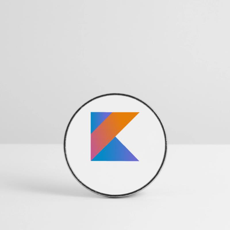 programmer nerd computer source new K sign pc c Round  fridge magnet