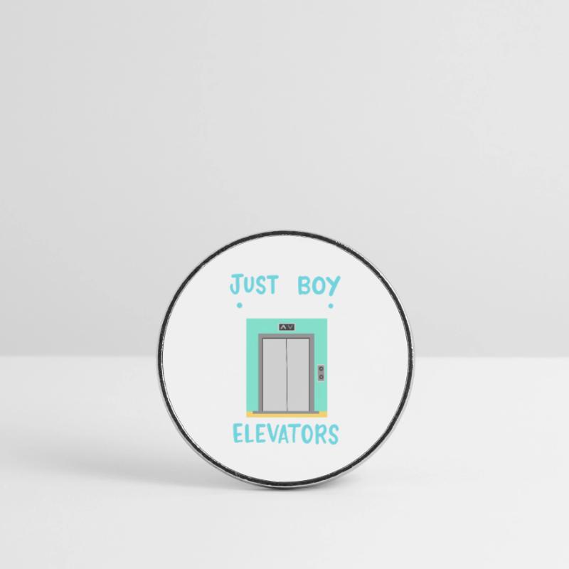 Elevator Elevator Technician Elevator Mechanics Round  fridge magnet