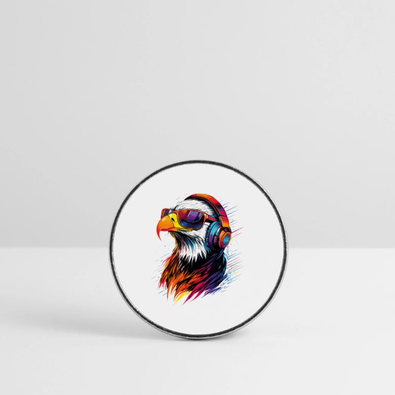 Eagle Bald Eagle Golden Eagle White-tailed Eagle Round  fridge magnet