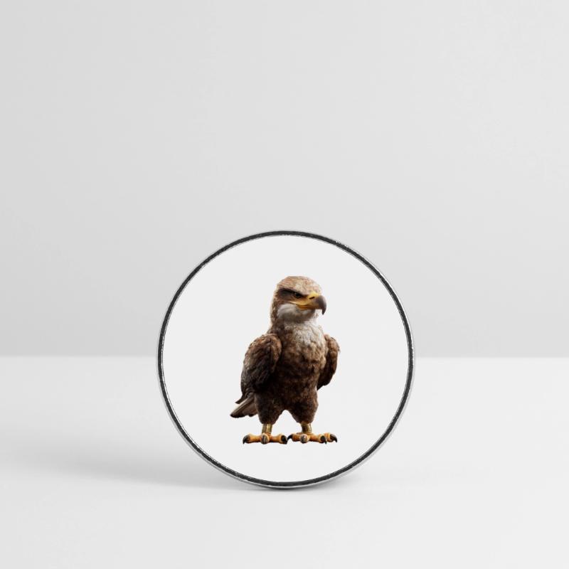 Eagle Bald Eagle Golden Eagle White-tailed Eagle Round  fridge magnet