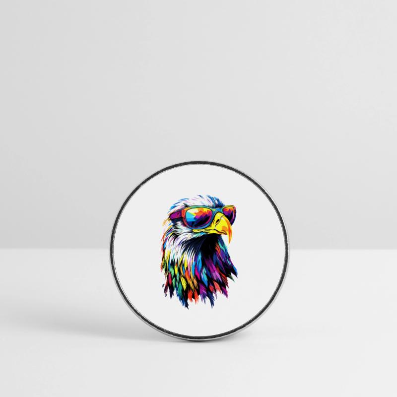 Eagle Bald Eagle Golden Eagle White-tailed Eagle Round  fridge magnet
