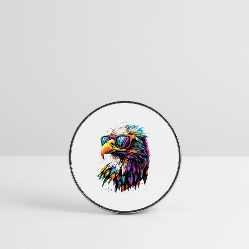 Eagle Bald Eagle Golden Eagle White-tailed Eagle Round  fridge magnet