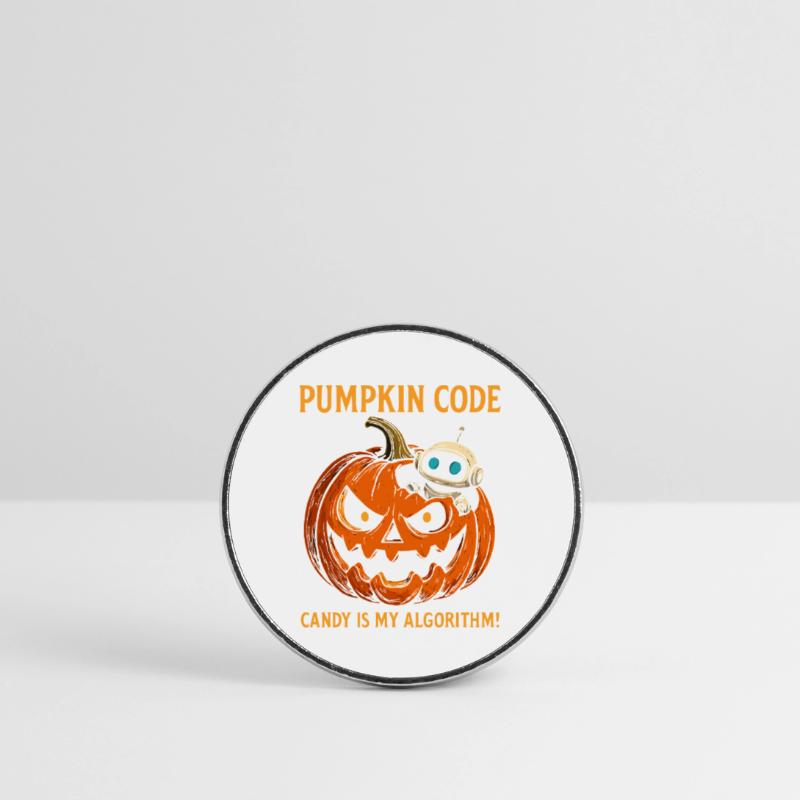 Pumpkin Code : Candy est mon algorithme ! Magnet rond