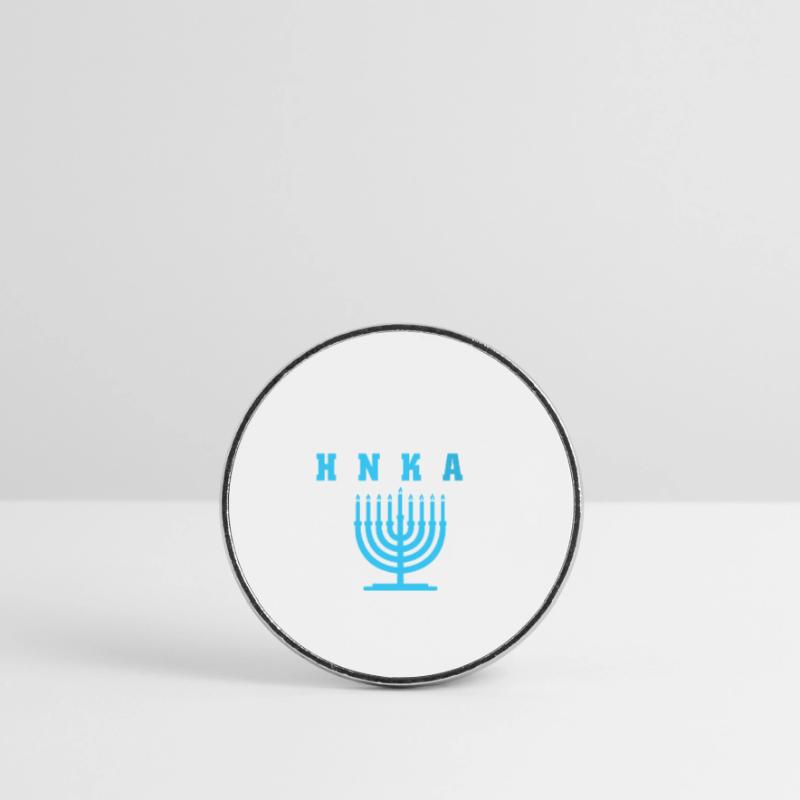 Hanoukka Hanoukka Hanoukka Magnet rond