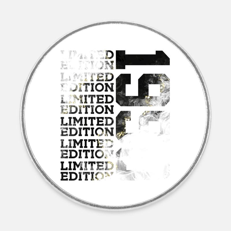 76 ANS ÉDITION LIMITÉE 1950 76E ANNIVERSAIRE - Magnet rond - blanc