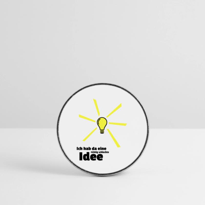 Pessima idea Calamita tonda da frigo