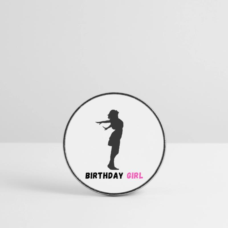 Festeggiata Calamita tonda da frigo