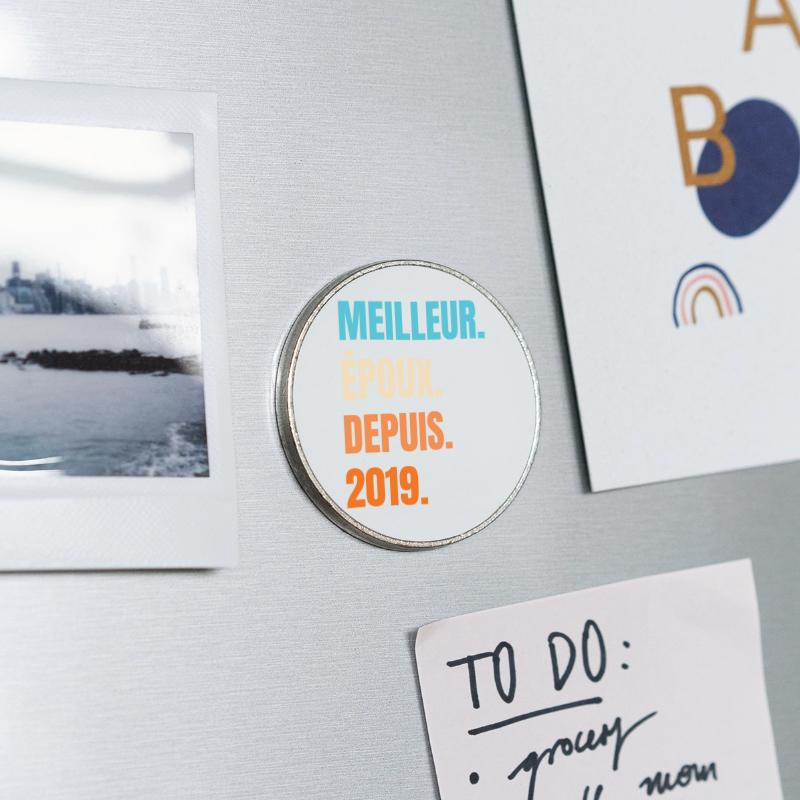 Runder Kühlschrankmagnet