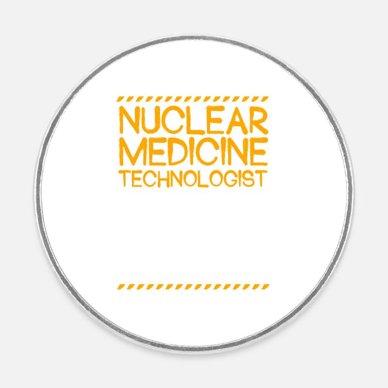 X-ray technician - Round fridge magnet - white