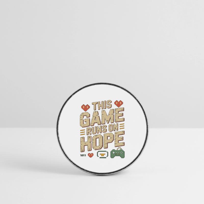 Game Developer This Game Runs On Indie Developer Round  fridge magnet