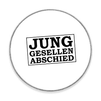 Junggesellen Abschied Jga - Runder Kühlschrankmagnet - Weiß - Vorne
