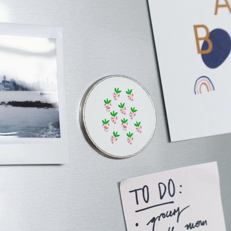 Runder Kühlschrankmagnet