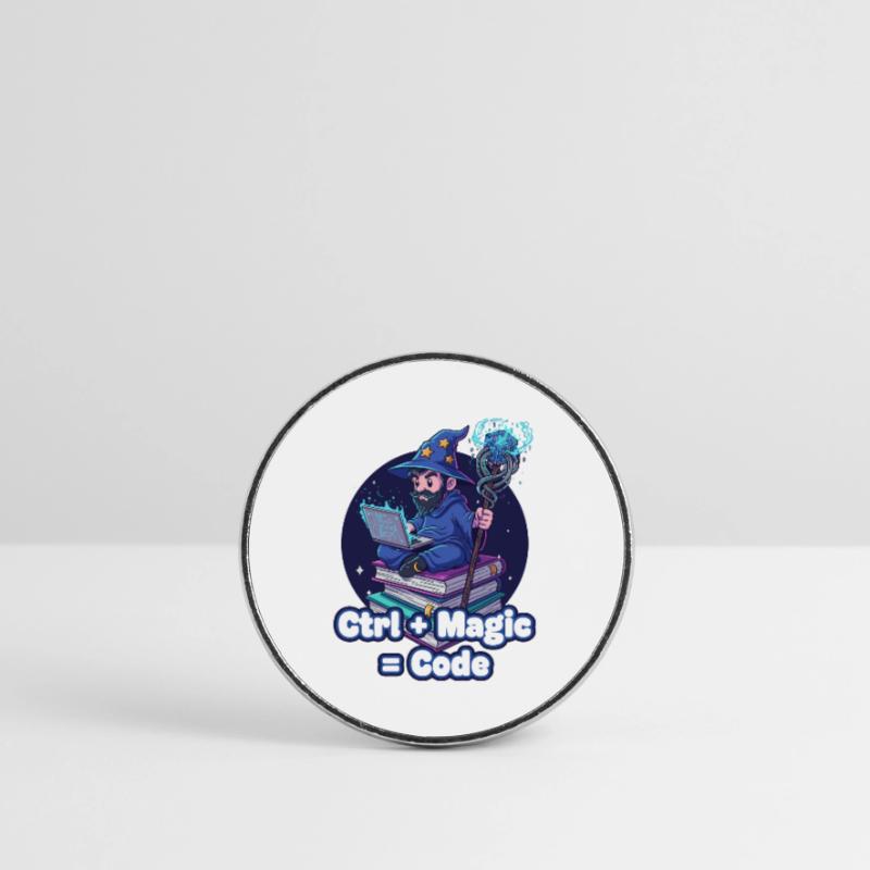 Assistant Ctrl Magic Code Magnet rond