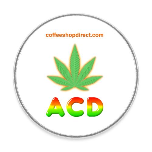 ACDleaf - Round  fridge magnet