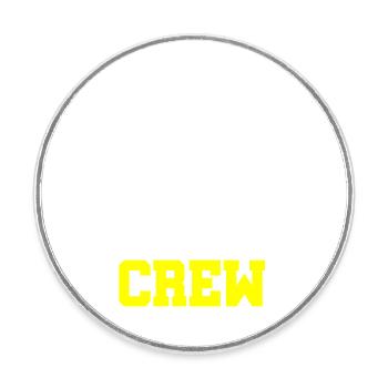 Grill Crew - Round  fridge magnet - white - Front