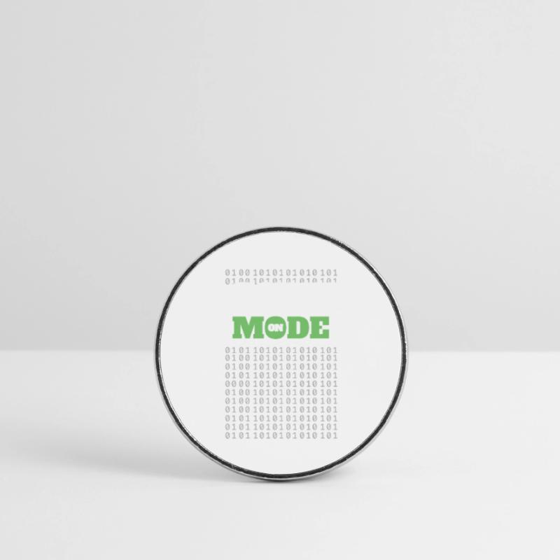 Code Mode On - Programming Software Engineer Coder Round  fridge magnet