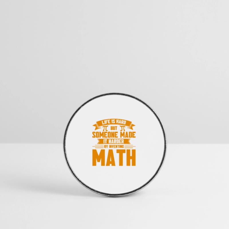 Math Mathematics Science Math Gift Round  fridge magnet