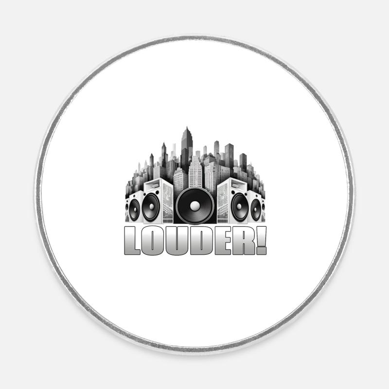 FORTE! - Magnet rond - blanc
