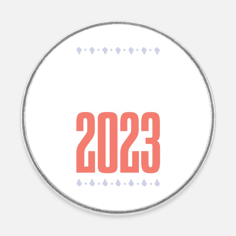 Tyrol 2023 - Magnet rond - blanc