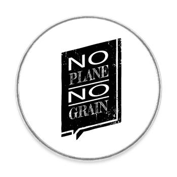 Funshirt Apprentice Tools Carpenter Funny Tshirts - Round  fridge magnet - white - Front
