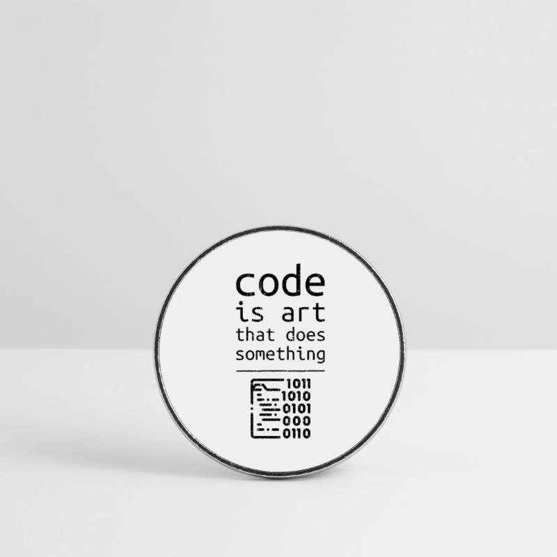 Cadeau de programmeur de développeur de codeur de code Magnet rond