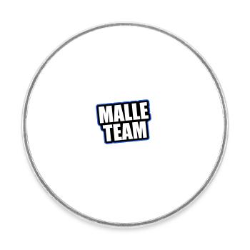 Malle Team Travel Holidays - Round  fridge magnet - white - Front