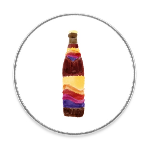 Cola-Mix Erfrischungsgetränk - Runder Kühlschrankmagnet