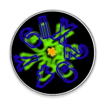 6ix two 9ine 4 You - Logo image - Round  fridge magnet - white - Front