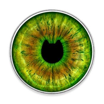 tu es parfait à mes yeux - Magnet rond - blanc - Devant