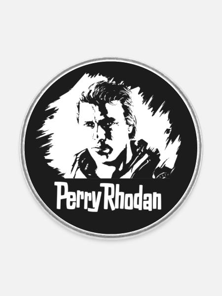 Perry Rhodan WeltConButton - Runder Kühlschrankmagnet - Weiß