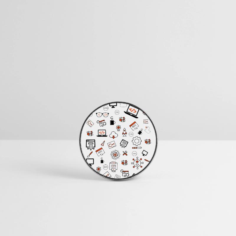 Round  fridge magnet