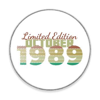 35e anniversaire Édition Limitée (SCR) 10/1989 - Magnet rond - blanc - Devant