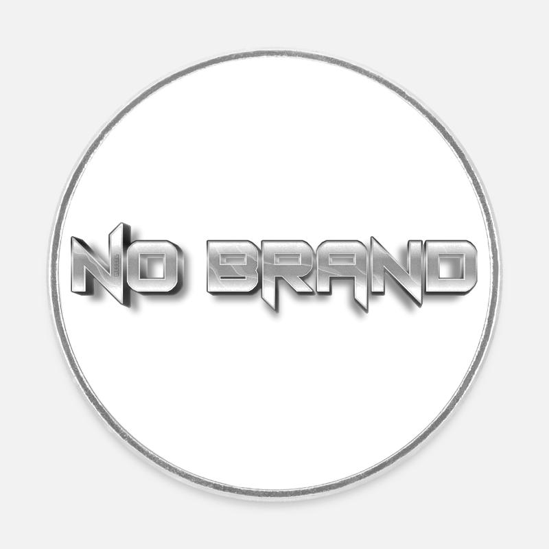 Pas de marque - Fer à repasser - Magnet rond - blanc