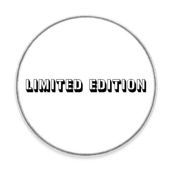 Édition limitée - Magnet rond - blanc - Devant